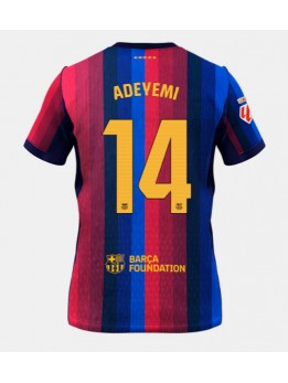 Moški Nogometna dresi replika Barcelona Karim Adeyemi #14 Domači 2026-27 Kratek rokav Moški Nogometna dresi replika Barcelona Karim Adeyemi #14 Domači 2026-27 Kratek rokav